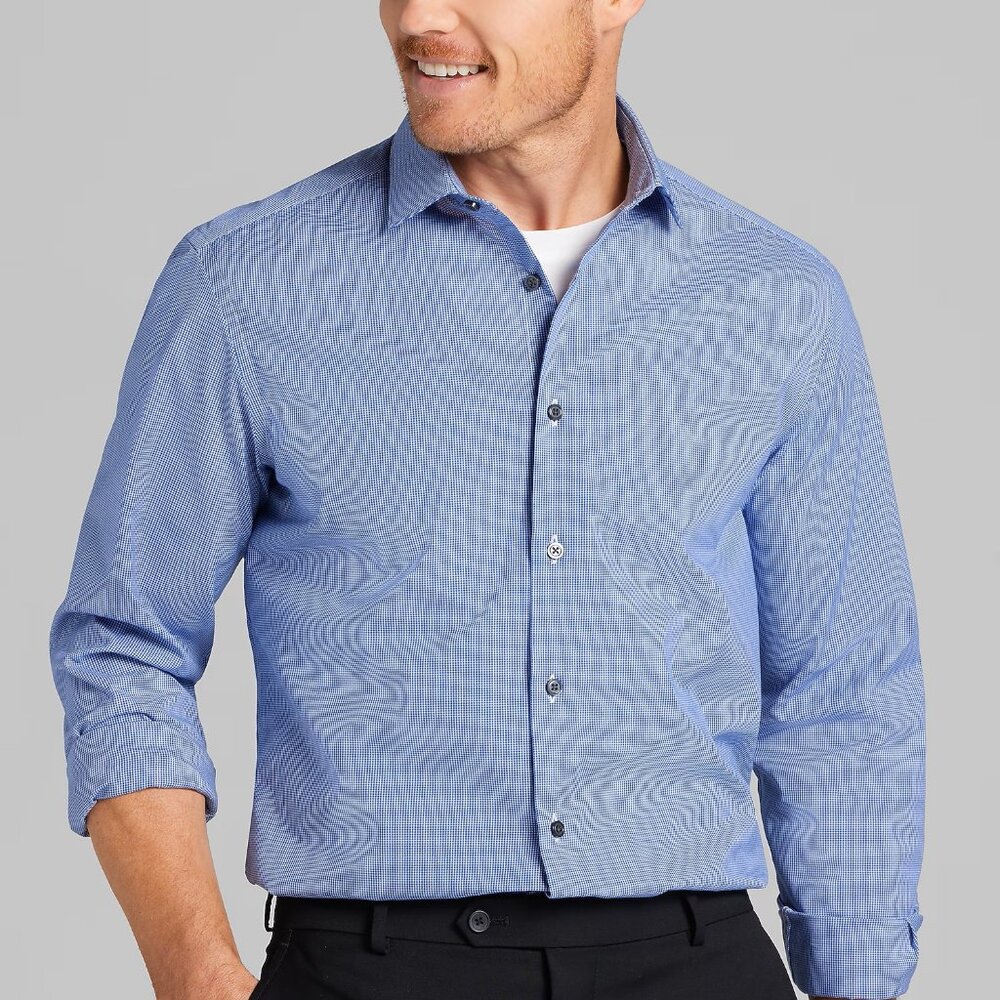 Kenneth Cole Performance Stretch Slim Fit Button Down